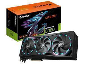GIGABYTE NVIDIA GeForce RTX 5080 Aorus Master 16GB GDDR7 Graphics Card                                                                                               