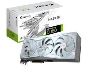 GIGABYTE NVIDIA GeForce RTX 5080 Aorus Master ICE 16GB GDDR7 Graphics Card