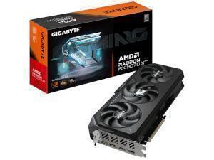 GIGABYTE AMD Radeon RX 9070 XT Gaming OC 16GB GDDR6 Graphics Card                                                                                                    