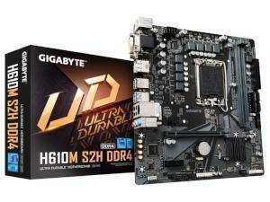 GIGABYTE H610M S2H DDR4 Intel H610 Chipset Socket 1700 Motherboard