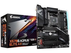 Gigabyte X570S Aorus Elite AX AMD X570 Chipset Socket AM4 Motherboard                                                                                              