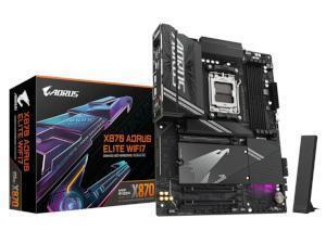 GIGABYTE X870 Aorus Elite WIFI7 AMD X870 Chipset Socket AM5 ATX Motherboard                                                                                        