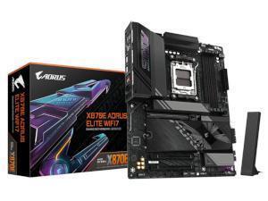 GIGABYTE X870E Aorus Elite WIFI7 AMD X870 Chipset Socket AM5 ATX Motherboard                                                                                       