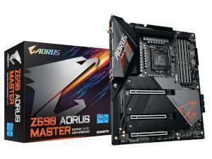 GIGABYTE Z590 AORUS MASTER Intel Z590 Chipset Socket 1200 Motherboard                                                                                              