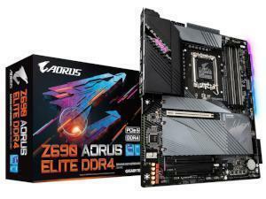 Gigabyte Z690 Aorus Elite DDR4 Intel Z690 Chipset Socket 1700 Motherboard                                                                                          