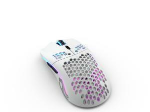 Glorious PC Gaming Race Model O Wireless RGB Gaming Mouse - Matte White                                                                                              