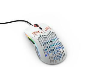 Glorious PC Gaming Race Model O USB RGB Odin Gaming Mouse - Matte White                                                                                              