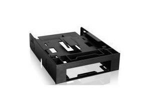 FLEX-FIT Trio MB343SP 3.5inch to 5.25inch Front Bay Conversion Kit with Additional 2 x 2.5inch HDD/SSD Bay