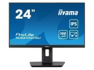 iiyama ProLite XUB2492HSU-B6 24inch Class Full HD LED Monitor - 16:9 - Matte Black                                                                                      