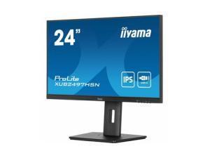 iiyama ProLite XUB2497HSN-B2 24inch Class Full HD LED Monitor - 16:9 - Matte Black                                                                                      
