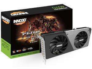 Inno3D NVIDIA GeForce RTX 4070 Twin 2X 12GB GDDR6X Graphics Card