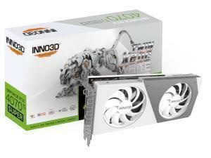 INNO3D NVIDIA GeForce RTX 4070 Ti SUPER Twin X2 OC White 16GB GDDR6X Graphics Card                                                                                   
