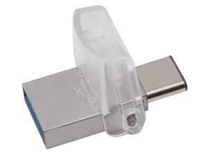 Kingston DataTraveler MicroDuo 3C 128GB USB3.1/USB-C Flash Memory Drive
