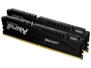 Kingston Fury Beast 64GB (2x32GB) DDR5 6000Mhz CL36 Dual Channel Memory (RAM) Kit