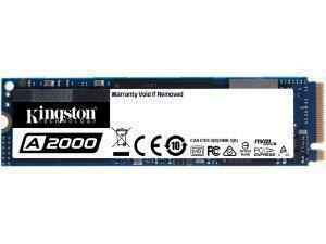 Kingston A2000 250GB NVME M.2 Solid State Drive/SSD                                                                                                                  