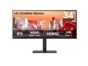 LG 34BA75QE-B 34inch UltraWide QHD 3440 x 1440 curved IPS monitor                                                                                                     