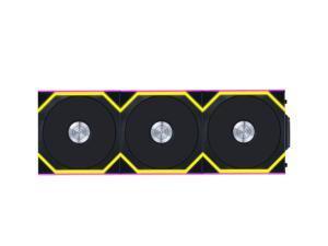 Lian Li UNI FAN SL WIRELESS 120mm Reverse Flow Triple Pack - Black