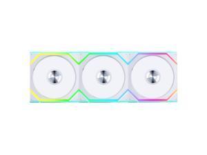 Lian Li UNI FAN SL WIRELESS 120mm Reverse Flow Triple Pack - White