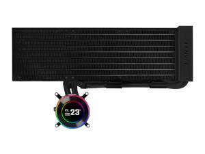 Lian Li HydroShift II LCD-C 360 FANLESS AIO CPU Cooler 360mm - Black                                                                                                 