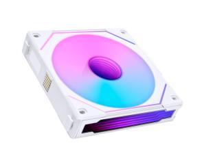 Lian Li UNI SL120 INF Reverse Blade Addressable RGB White 120mm Fan                                                                                                  