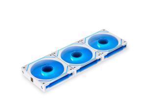 Lian Li UNI SL120 INF Addressable RGB White 120mm Fan Triple Pack with Controller