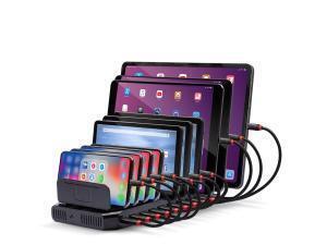 Lindy 10 Port USB Charging Station For Tablets And Smartphones