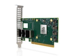 Mellanox ConnectX-6 MCX623105AC-VDAT Single Port 200GbE QSFP56 Ethernet Adapter, Crypto Enabled