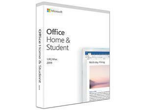 Microsoft Office Home And Student 2019 - Medialess Win/Mac - English                                                                                                   