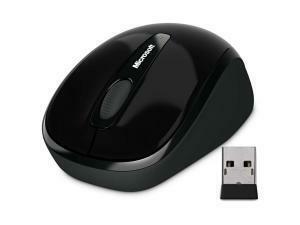 Microsoft 3500 Wireless Mobile Mouse 3500 - Black                                                                                                                    