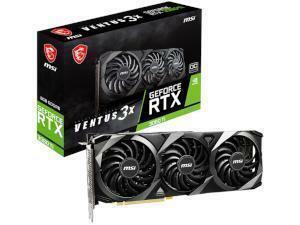 MSI NVIDIA GeForce RTX 3060 Ti Ventus 3X OC LHR 8GB GDDR6 Graphics Card                                                                                              
