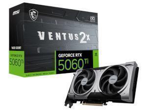 MSI NVIDIA GeForce RTX 5060 Ti Ventus 2X OC Plus 16GB GDDR7 Graphics Card