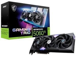 MSI NVIDIA GeForce RTX 5060 Ti Gaming Trio OC 8GB GDDR7 Graphics Card