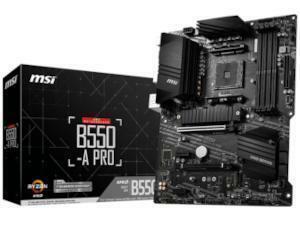 MSI B550-A PRO AMD B550 Chipset Socket AM4 ATX Motherboard                                                                                                         
