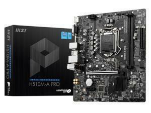 MSI H510M-A PRO Intel H510 Chipset (Socket 1200) Motherboard