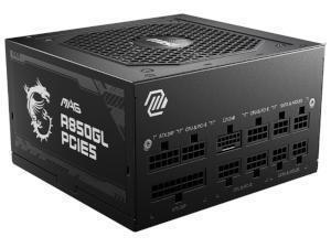 MSI MAG A850GL PCIE5 850W 80 PLUS Gold Fully Modular ATX Power Supply / PSU                                                                                          