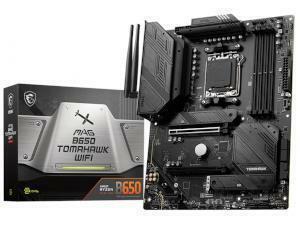 MSI MAG B650 Tomahawk Wifi AMD B650 Chipset Socket AM5 ATX Motherboard                                                                                             