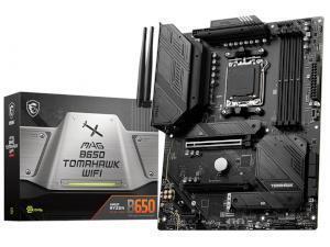 MSI MAG B650 Tomahawk Wifi AMD B650 Chipset Socket AM5 ATX Motherboard                                                                                             