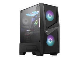 MSI MAG FORGE 100R ARGB Mid Tower Gaming Computer Case                                                                                                               