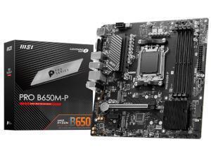 MSI PRO B650M-P AMD B650 Chipset Socket AM5 Micro ATX Motherboard