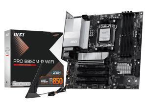 MSI PRO B850M-P WIFI MATX Motherboard AMD B850 Chipset (AM5) M-ATX Motherboard
