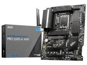 MSI PRO Z690-A WIFI Intel Z690 Chipset Socket 1700 Motherboard                                                                                                     