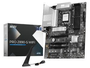 MSI PRO Z890-S WIFI Intel Z890 Chipset Socket 1851 ATX Motherboard                                                                                                 