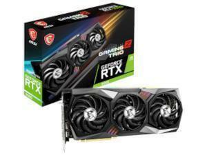 MSI NVIDIA GeForce RTX 3080 GAMING Z TRIO LHR 10GB GDDR6X Graphics Card                                                                                              