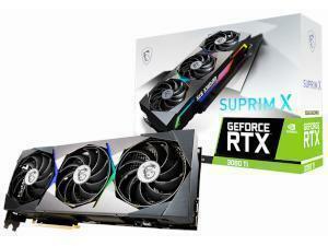 MSI NVIDIA GeForce RTX 3080 Ti SUPRIM X 12GB GDDR6X Graphics Card                                                                                                    