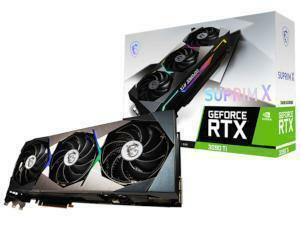 MSI NVIDIA GeForce RTX 3090 Ti Suprim X 24GB GDDR6X Graphics Card