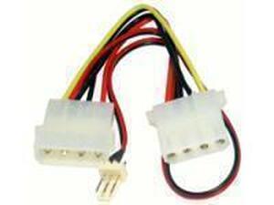 Molex 3 Pin Extension with Fan Power                                                                                                                                 