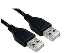 Cables Direct USB Data Transfer Cable - 3 m - Type A Male USB - Type A Male USB                                                                                      