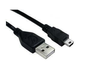 Cables Direct 1 m USB Data Transfer Cable - Type A Male USB - Type B Male Mini USB                                                                                   