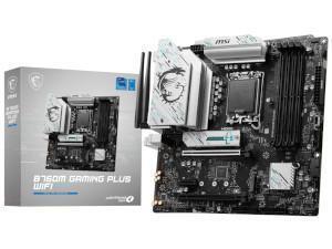 MSI Intel B760M GAMING PLUS WIFI B760 Chipset (Socket 1700) ATX Motherboard