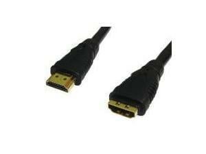 2m Gold plated HDMI male to female extension cable                                                                                                                   